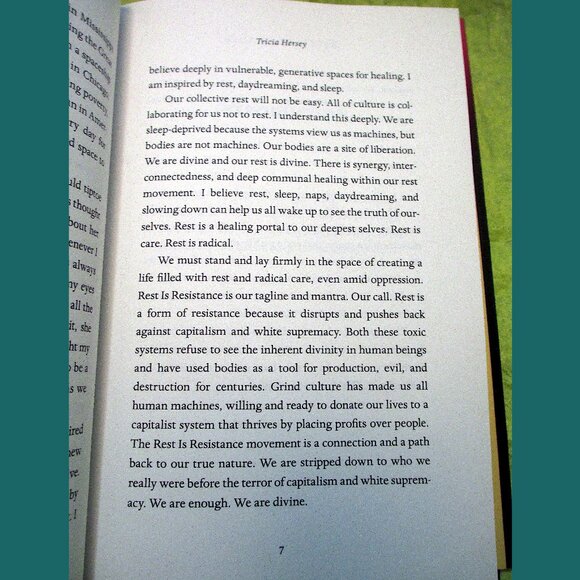 Book: Rest is Resistance by Tricia Hersey - Picture 6 of 13